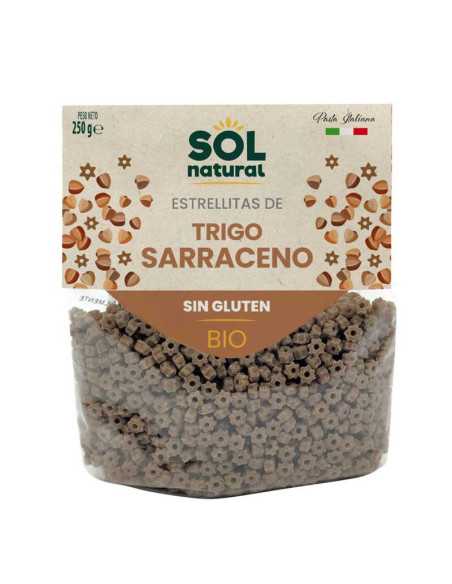 Estrellitas de trigo sarraceno s/g Bio 250g Sol Natural Estrellitas de trigo sarraceno s/g Bio 250g Sol Natural